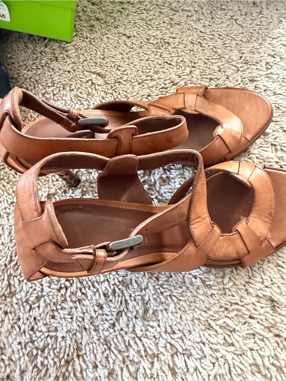 Bottega Veneta leather heels